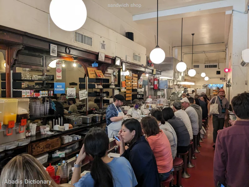 sandwich shop